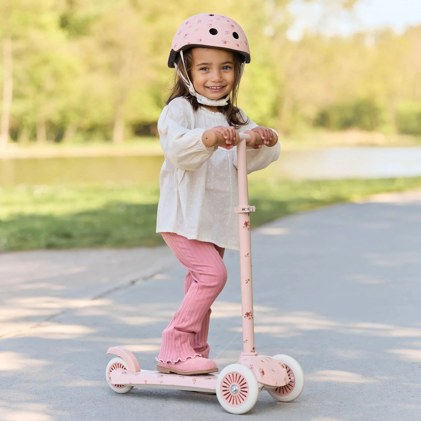 Little Dutch - 3 Wheel Scooter - Pink
