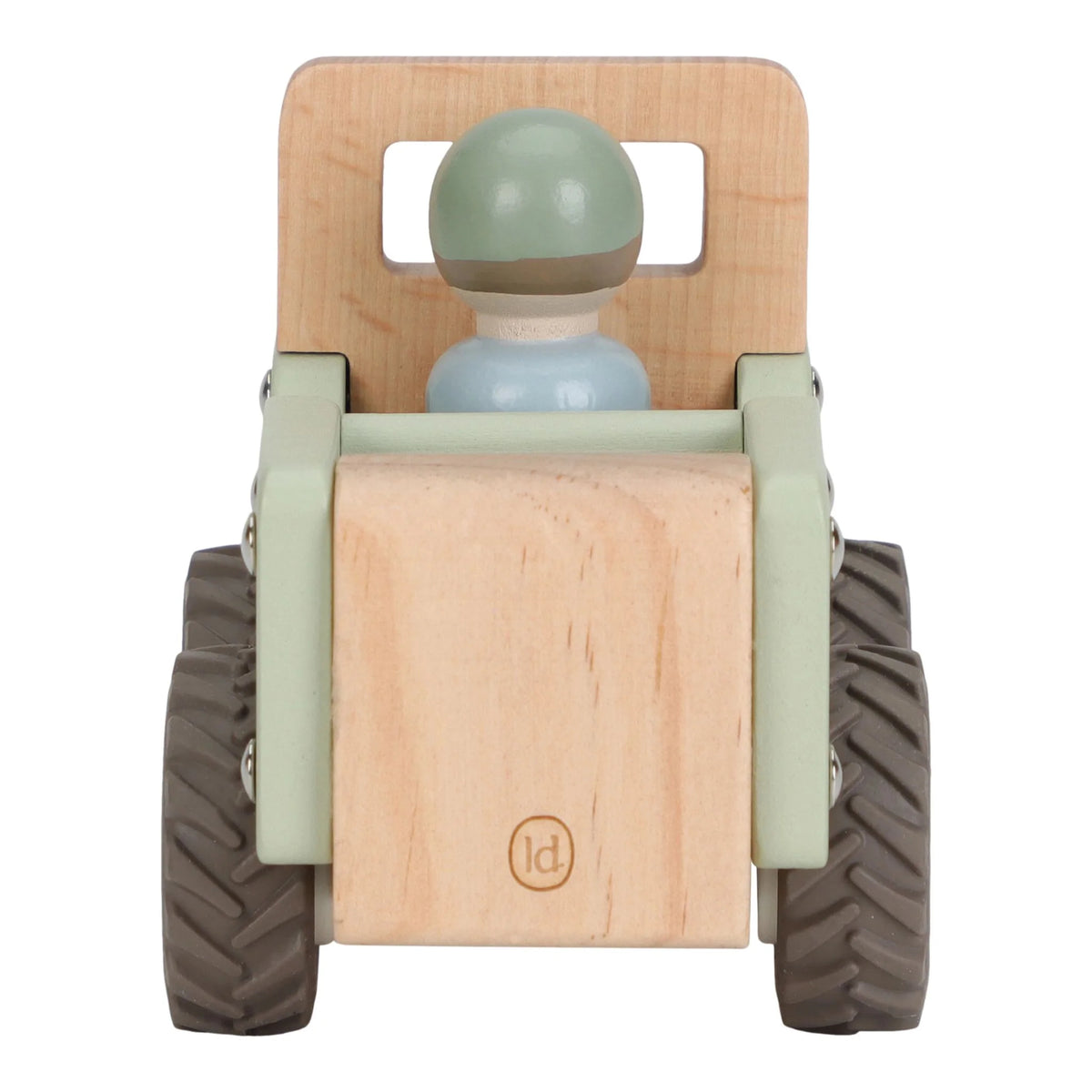 Little Dutch - Wooden Safari Car -  Safari Friends