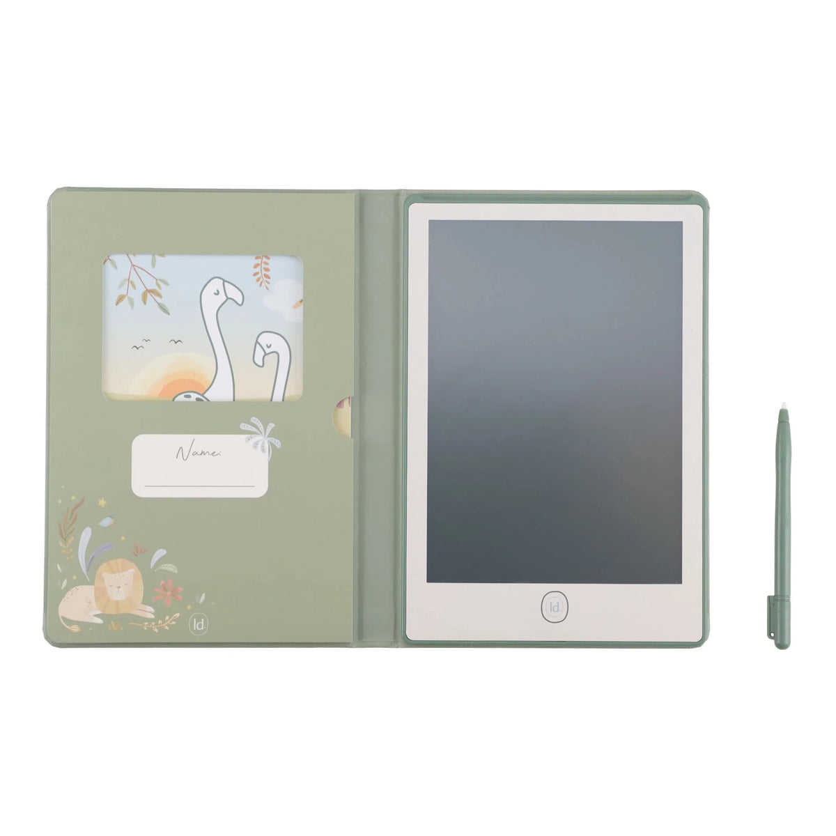 Little Dutch -  Green Drawing Tablet - Safari Friends