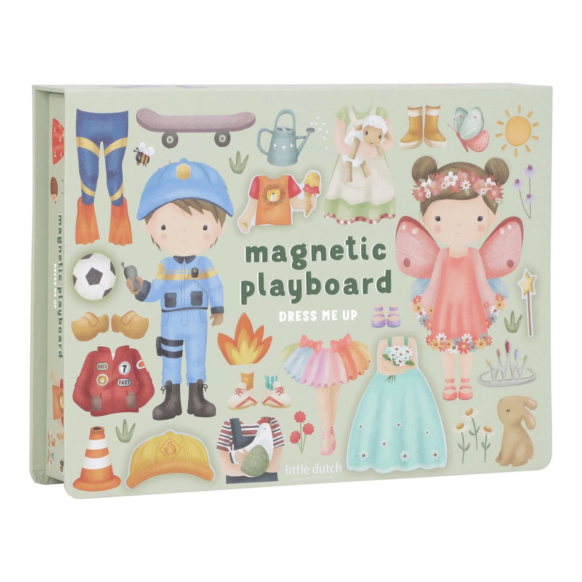 Little Dutch -  Magnetic Playboard Dress-up Jim and Rosa
