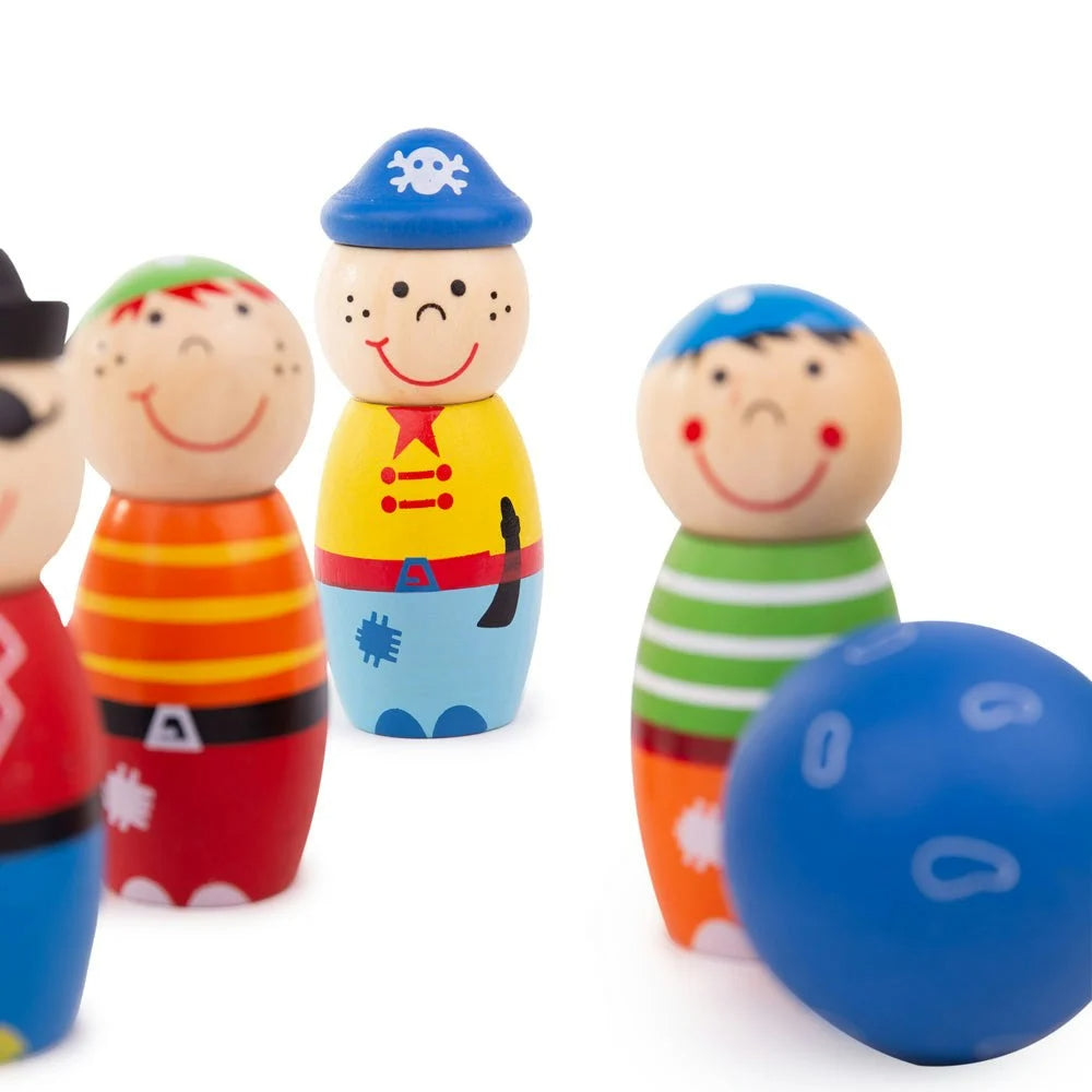 Bigjigs Toys - Wooden Pirate Skittles