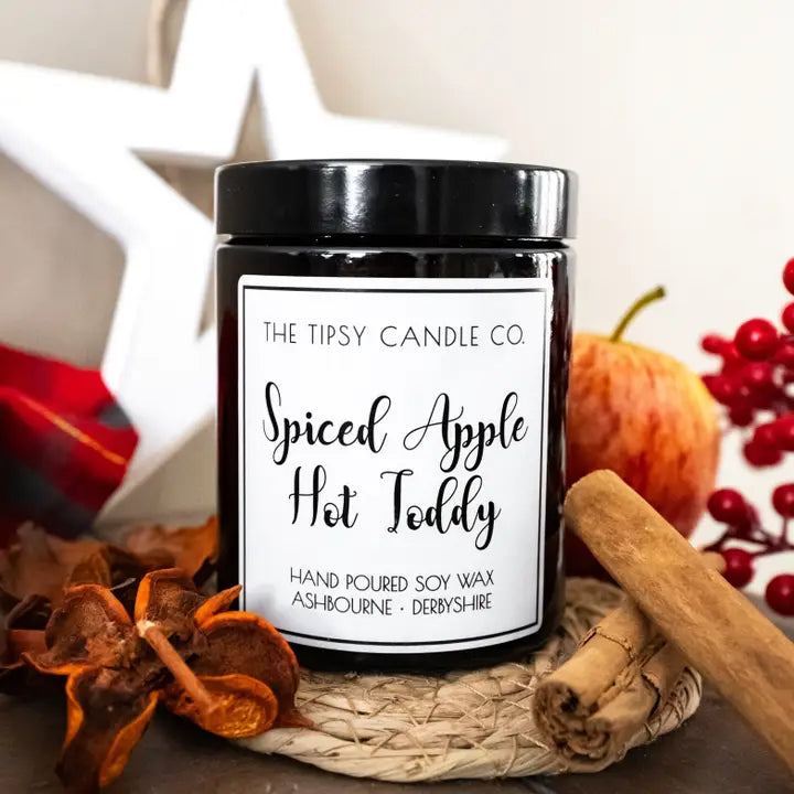 The Tipsy Candle Co - Spiced Apple Hot Toddy Scented Candle