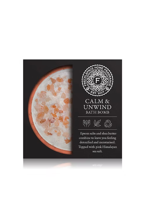 Freckleface - 'Calm & Unwind' Boxed Botanical  Bath Bomb