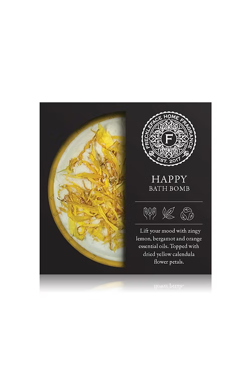 Freckleface - 'Happy' Boxed Botanical Bath Bomb