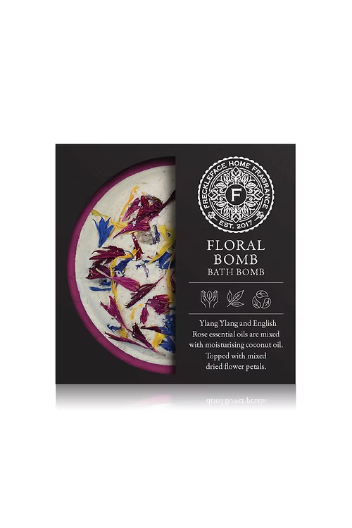 Freckleface - 'Floral' Boxed Botanical Bath Bomb