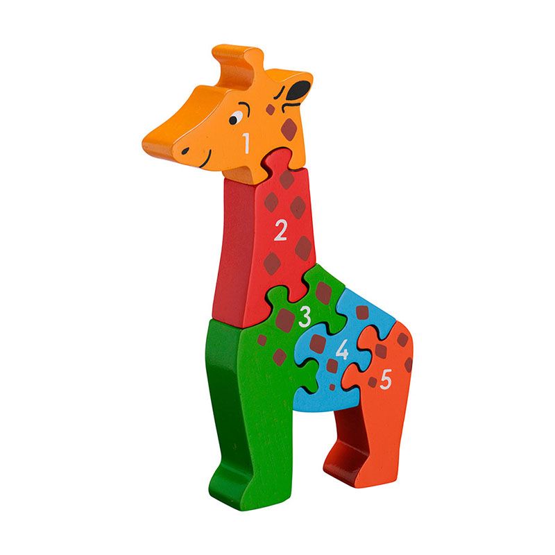 Lanka Kade - Wooden Giraffe 1-5 Jigsaw Puzzle