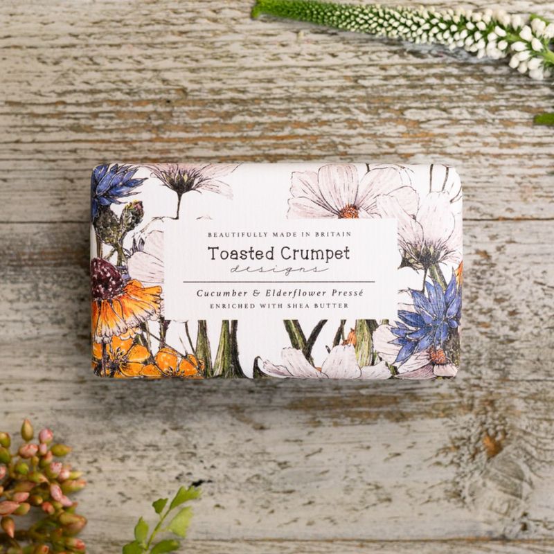 Toasted Crumpet - Cucumber & Elderflower Presse Soap