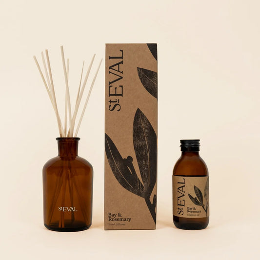 St Eval - Bay & Rosemary Reed Diffuser