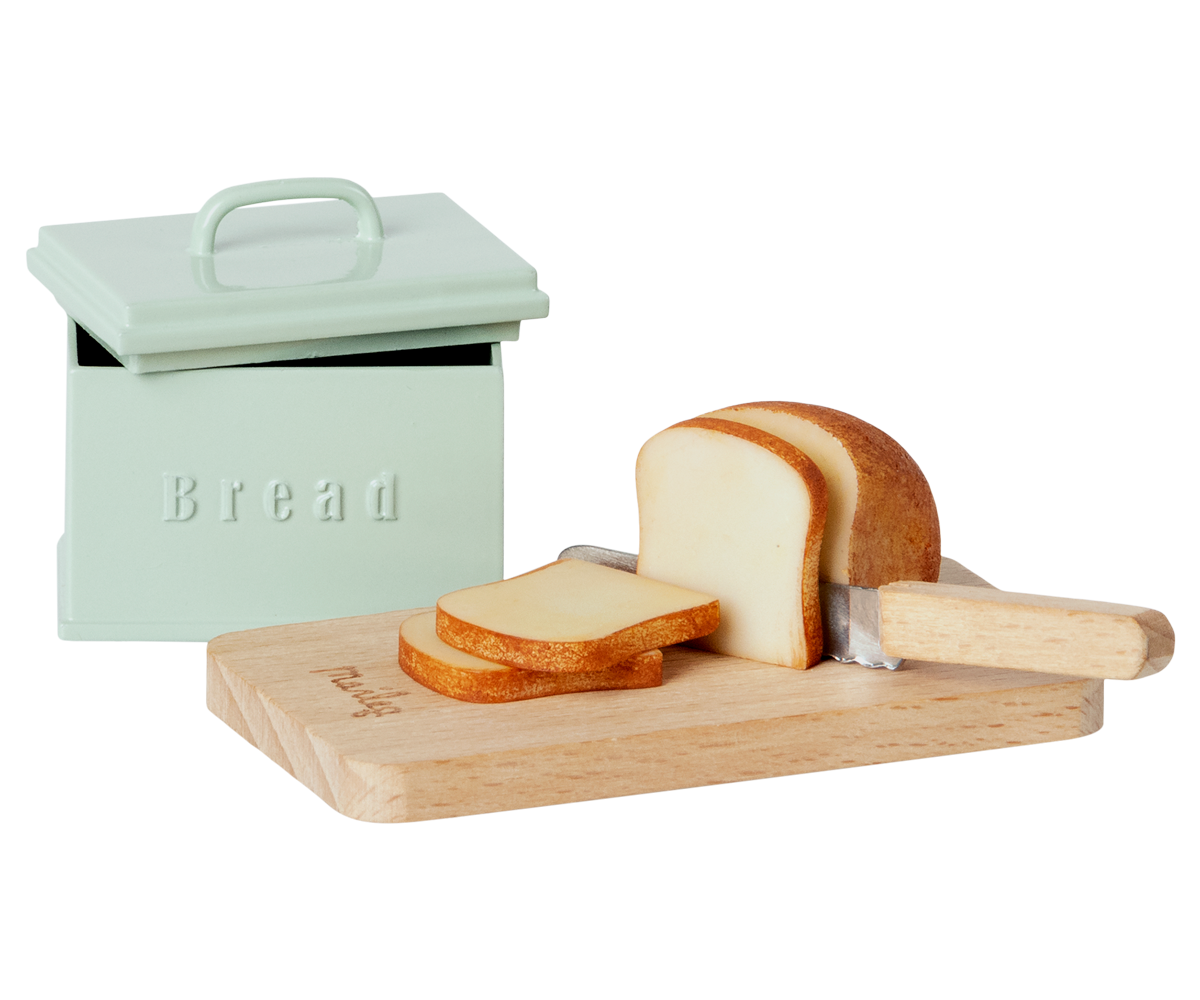 Maileg - Bread box with Utensils Miniature