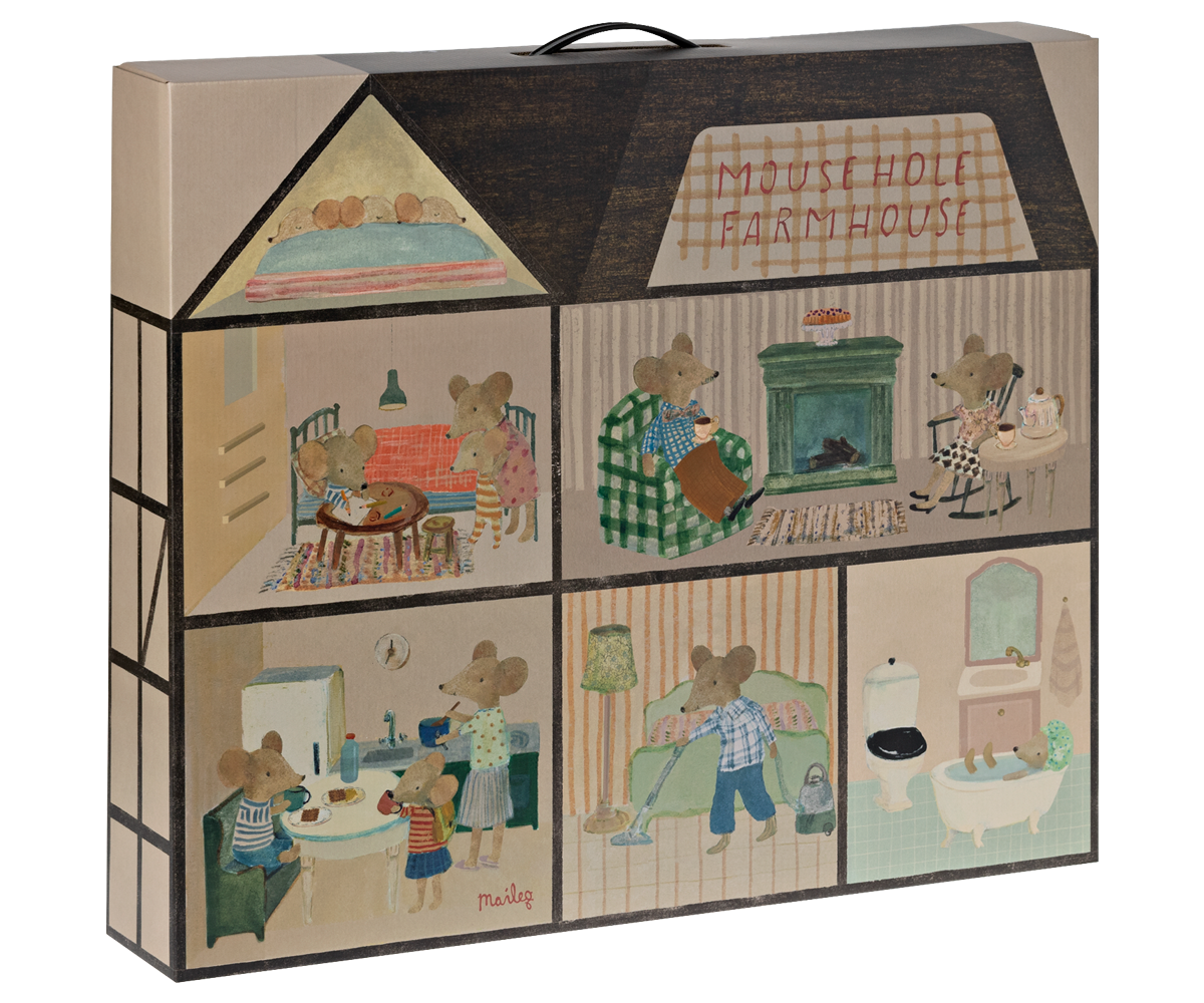 Maileg - Mouse Hole Farmhouse - Dollshouse