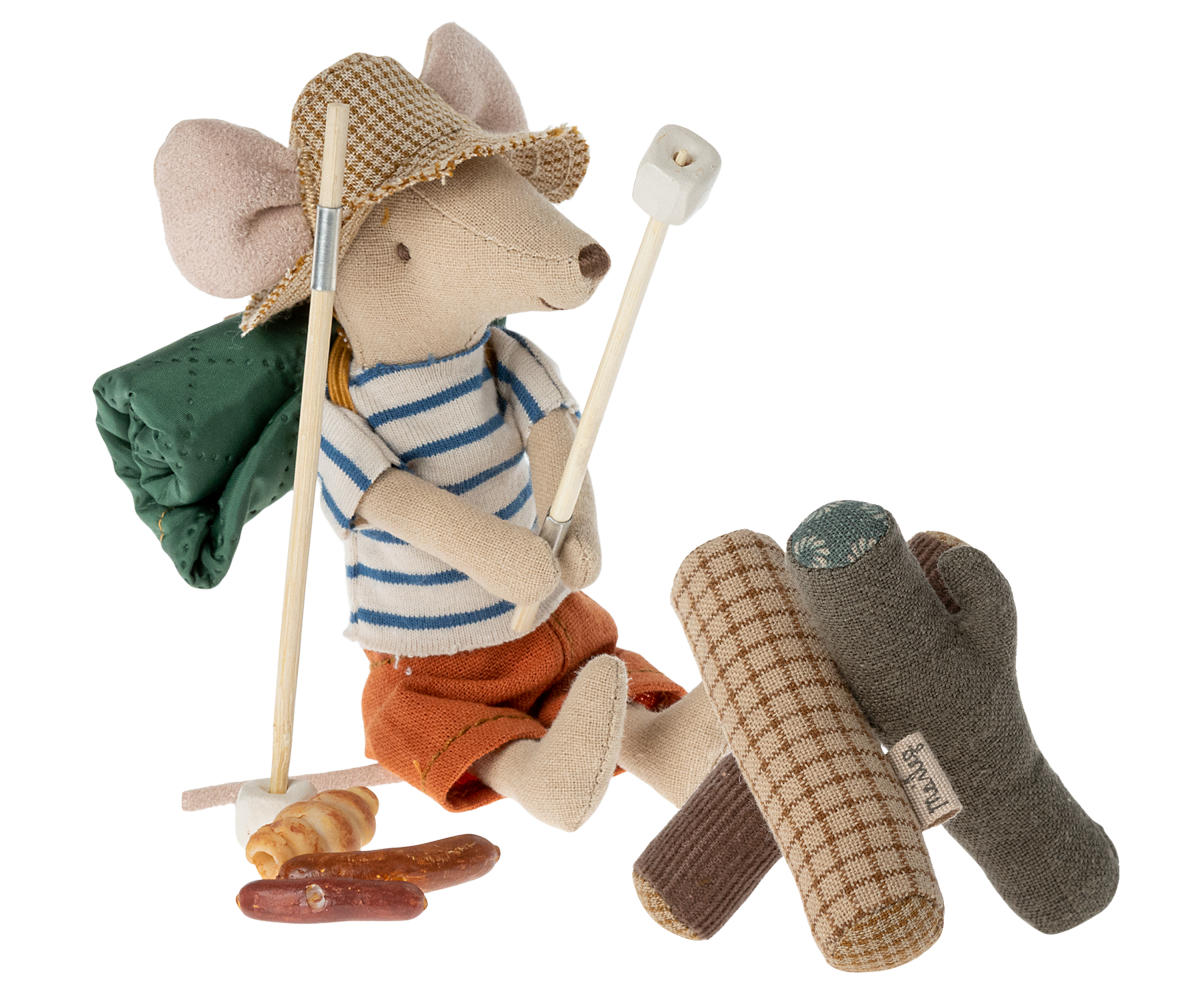 Maileg - Bonfire Set, Mouse