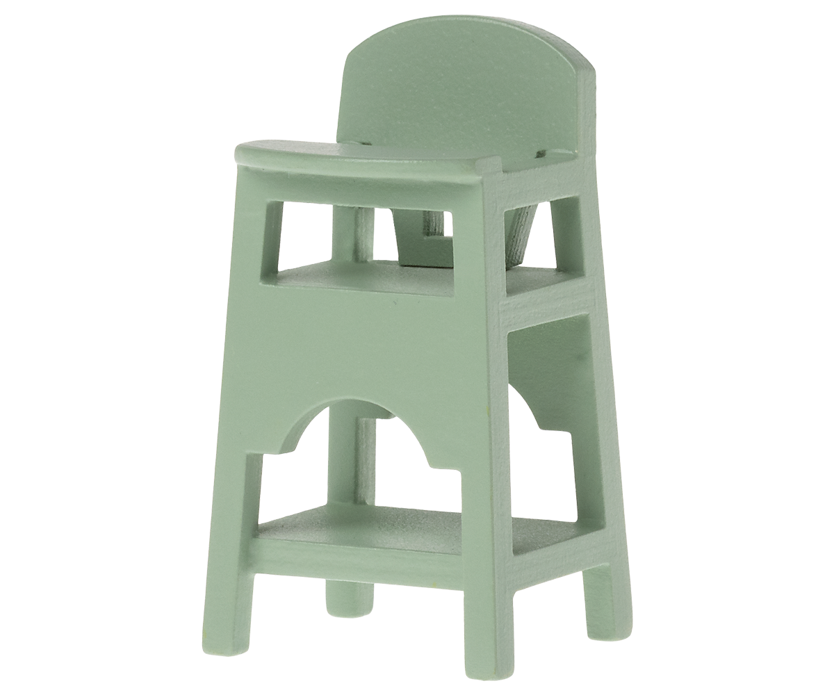 Maileg - High Chair Mouse - Mint