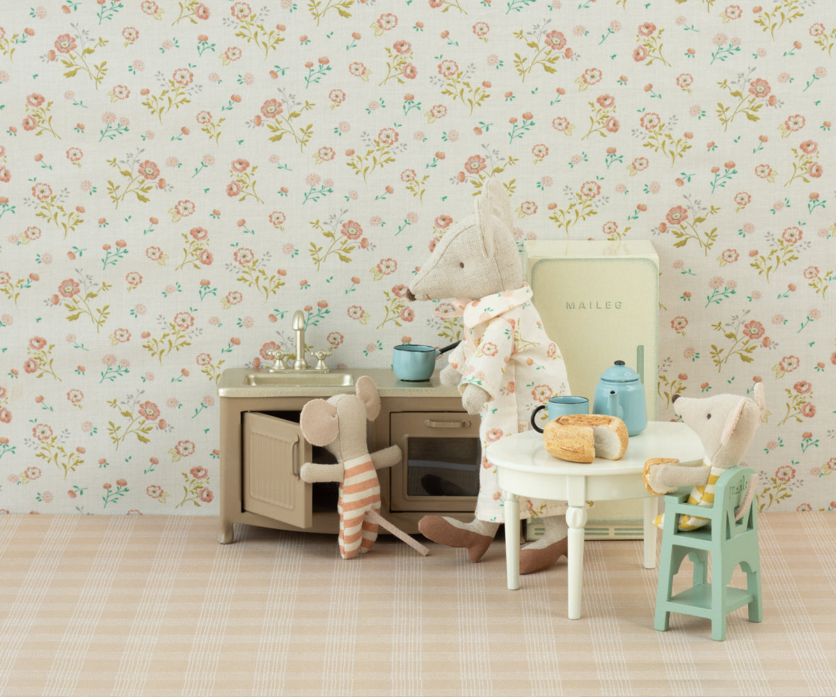 Maileg - High Chair Mouse - Mint