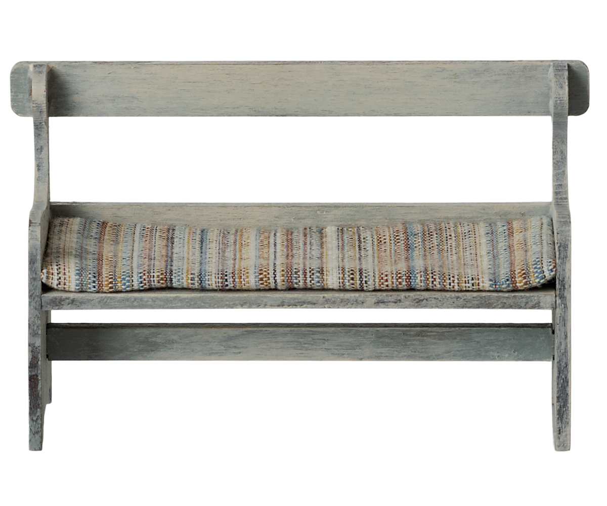 Maileg - Bench, Mouse - Vintage Off White