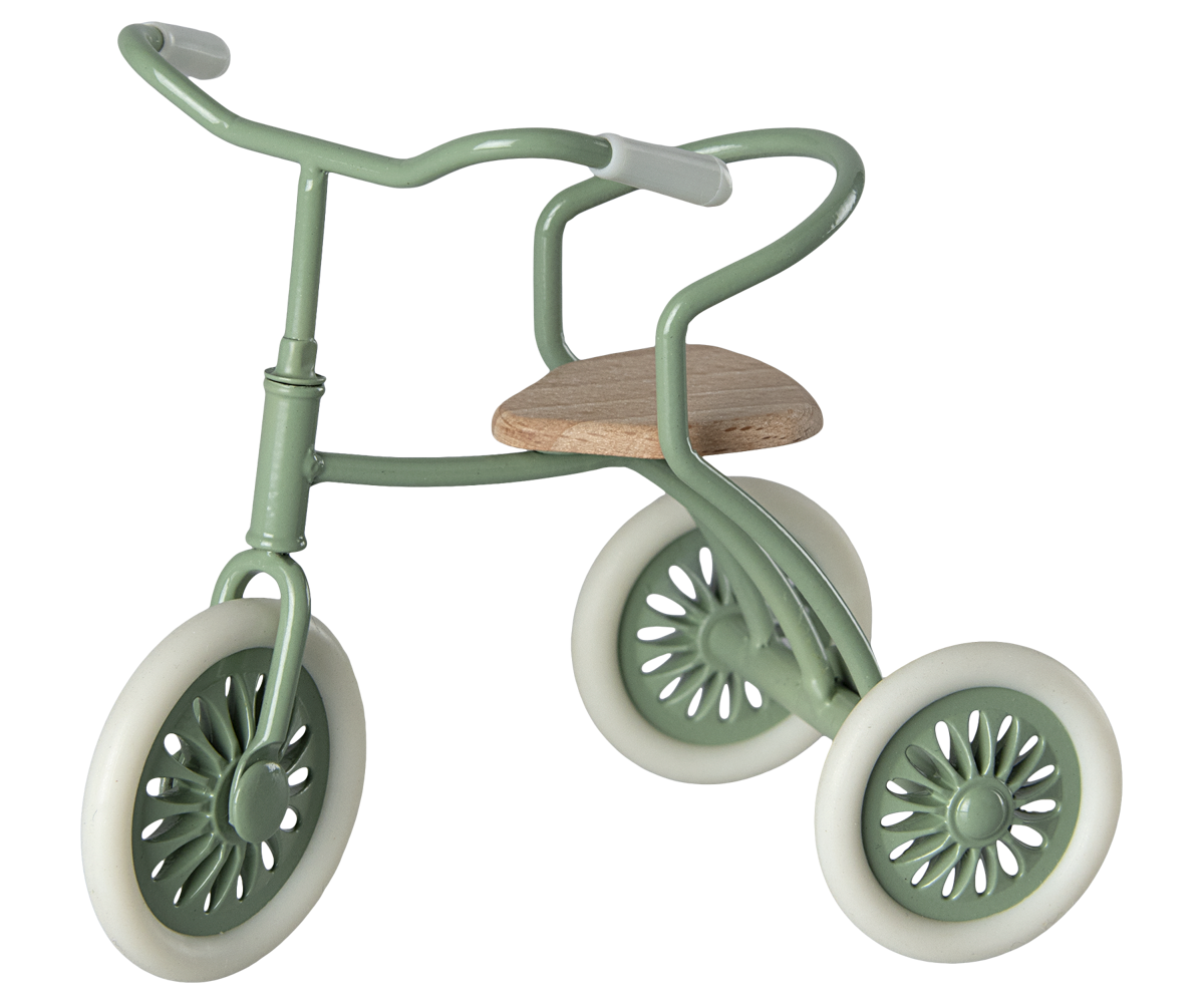 Maileg - Abri a Tricycle Mouse - Green