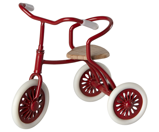Maileg - Abri a Tricycle Mouse - Red
