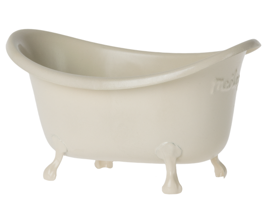 Maileg - Bathtub, Mouse - White