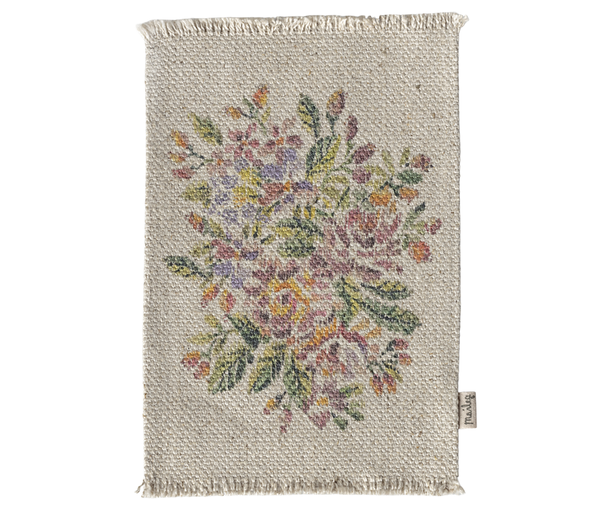 Maileg - Rug, Miniature, Medium - Flowers