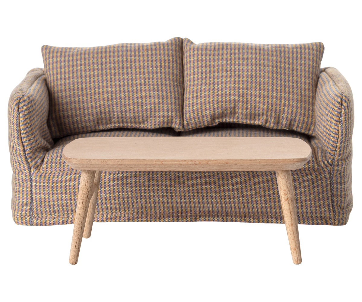 Maileg - Coffee Table, Mouse - Nature