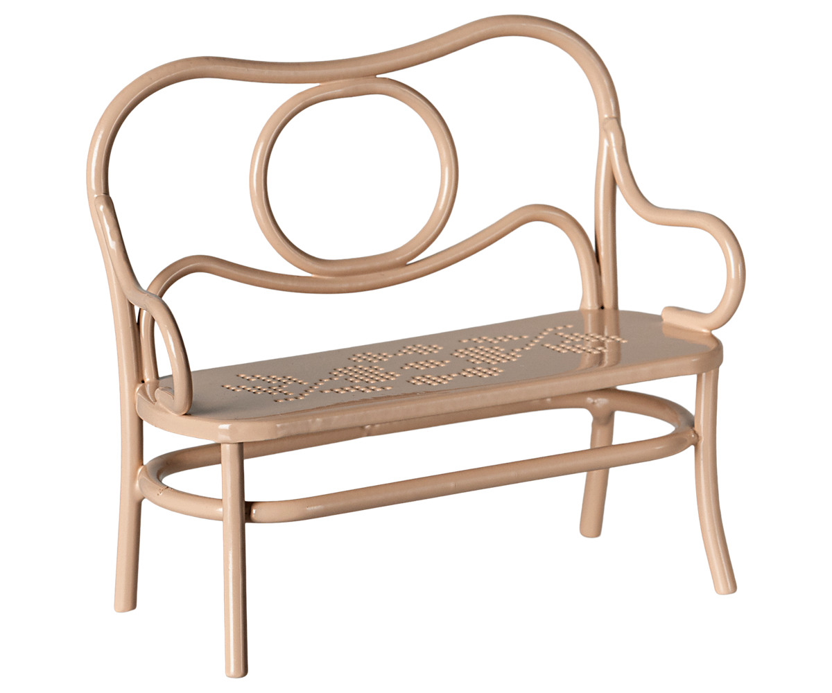 Maileg - Cafe Set,  Mouse, Big - Pale Pink