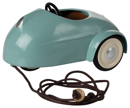 Maileg - Car, Mouse - Light Blue