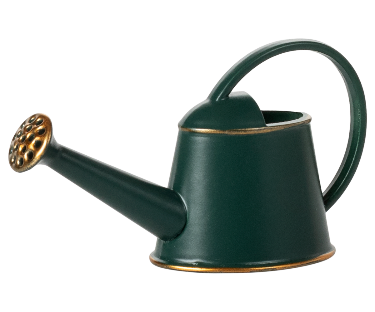 Maileg - Watering Can, Mouse - Dark Green