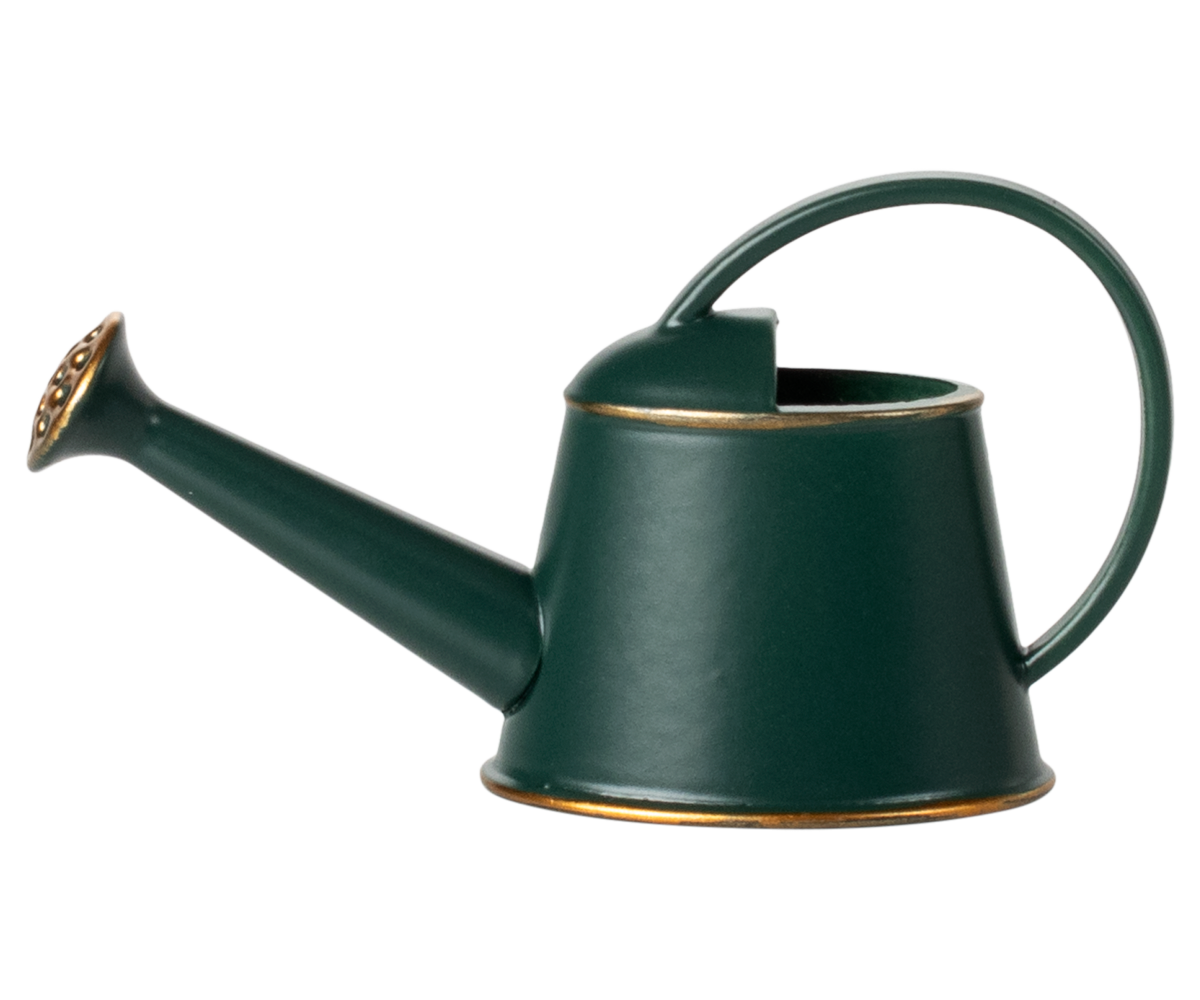 Maileg - Watering Can, Mouse - Dark Green