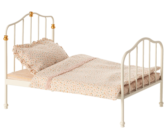 Maileg - Vintage bed Mouse - Off White