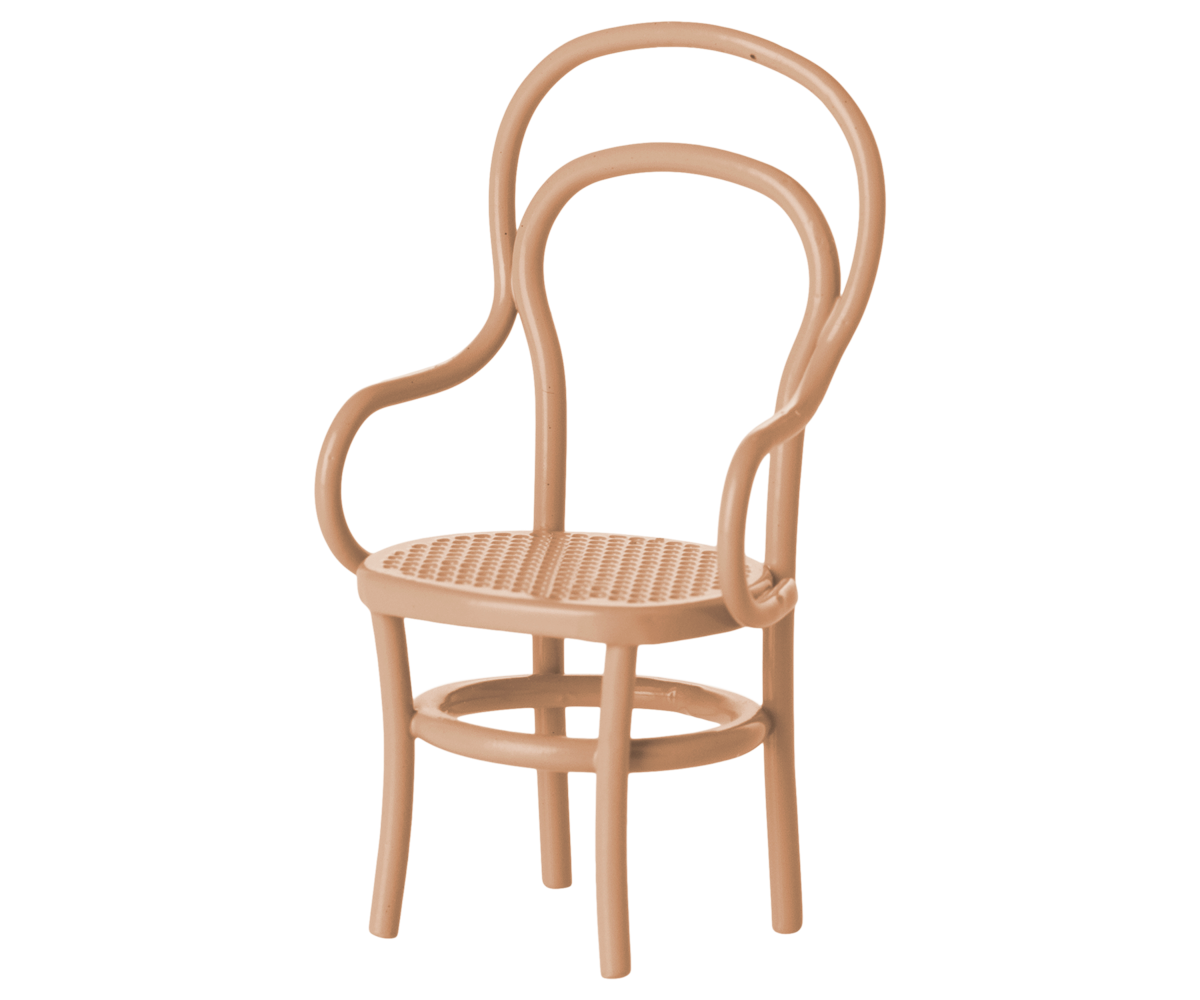 Maileg - Vintage Chair, Mouse - Dark Powder