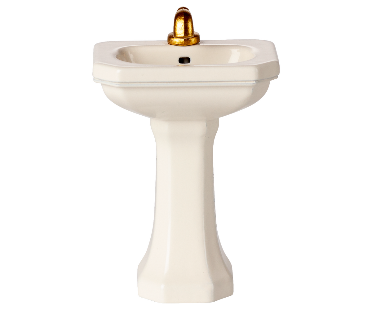 Maileg - Bathroom Sink Mouse - Off White
