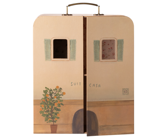 Maileg - Suitcasa,  Little Sister and Brother Mouse