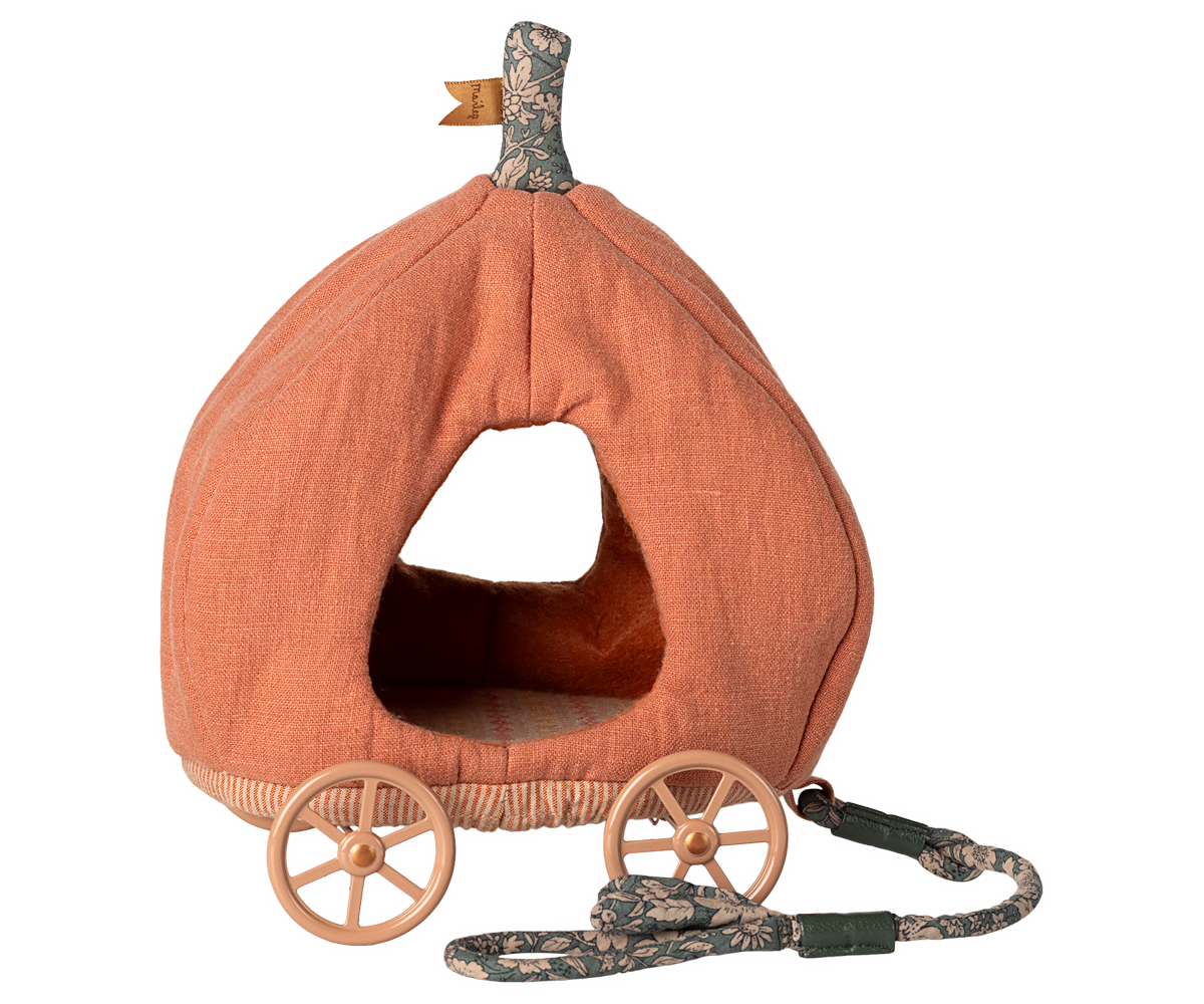 Maileg - Pumpkin Carriage Mouse