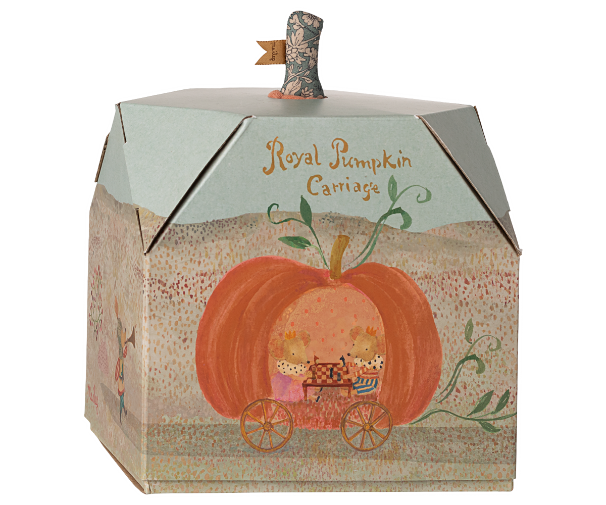 Maileg - Pumpkin Carriage Mouse