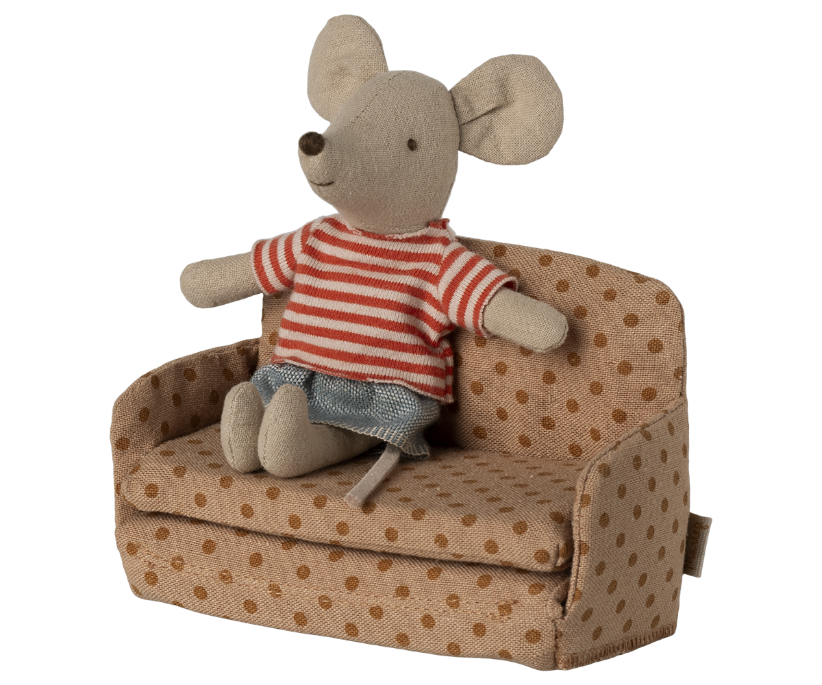 Maileg - Sofa Bed Mouse - Dots