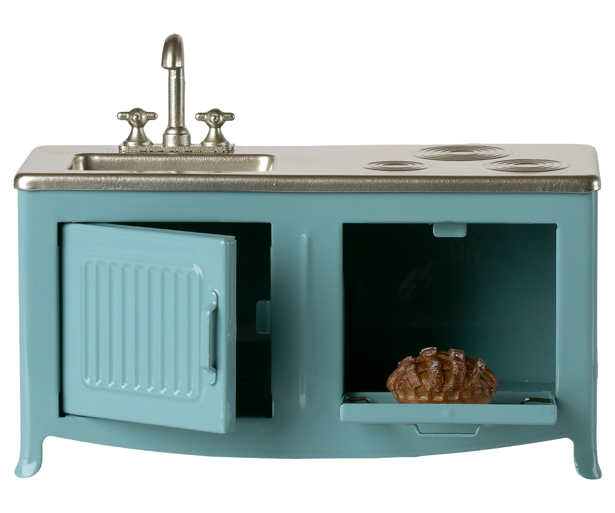 Maileg - Kitchen, Mouse - Blue
