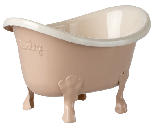 Maileg - Bathtub, Mouse - Rose