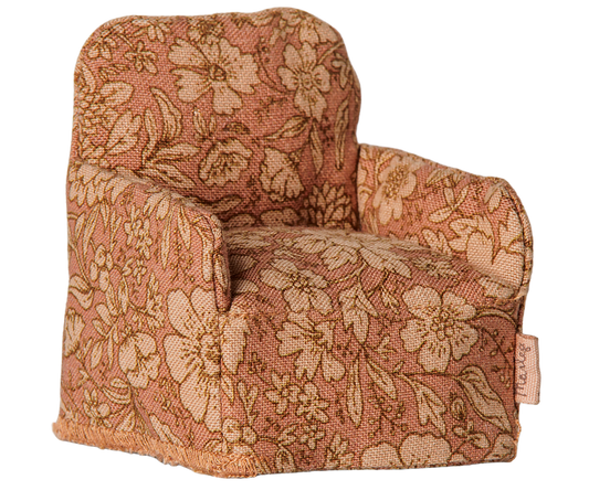 Maileg - Folding Chair, Mouse - Flower
