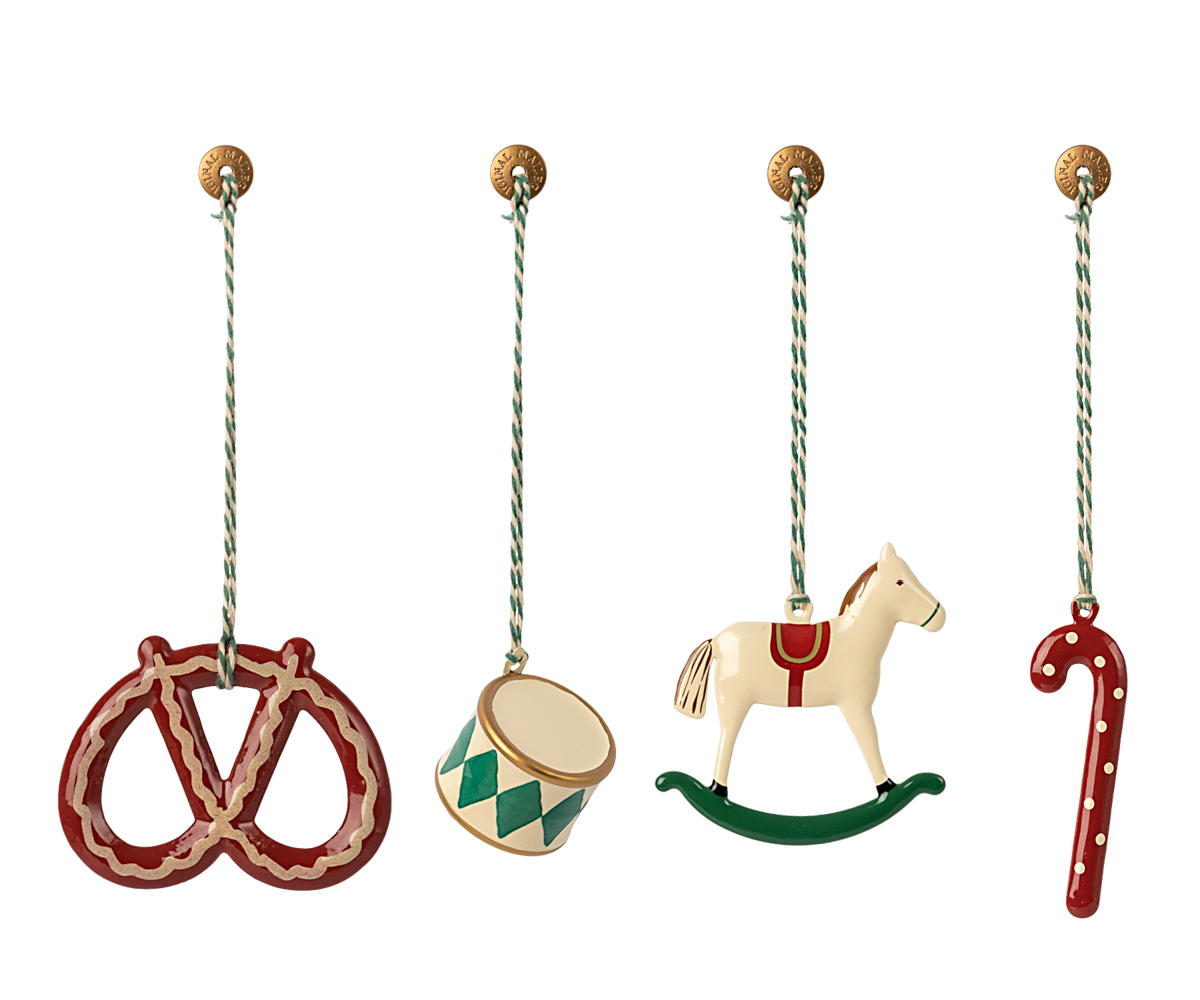 Maileg - Metal Ornament Set - Peters Christmas