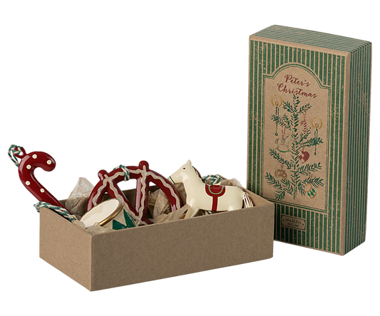 Maileg - Metal Ornament Set - Peters Christmas