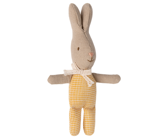 Maileg - Rabbit My - Yellow Check