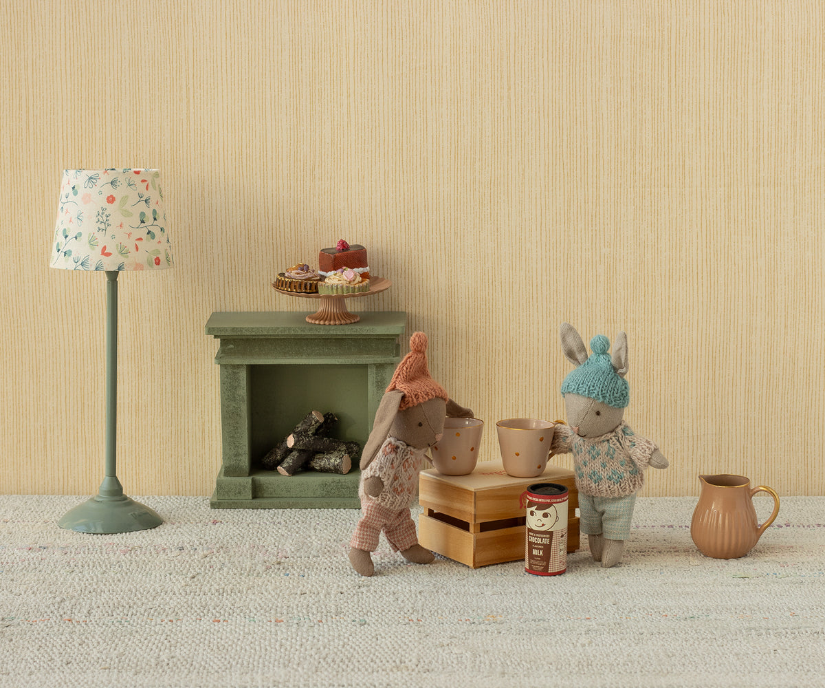 Maileg - Winter Bunny Micro - Brown-Rose