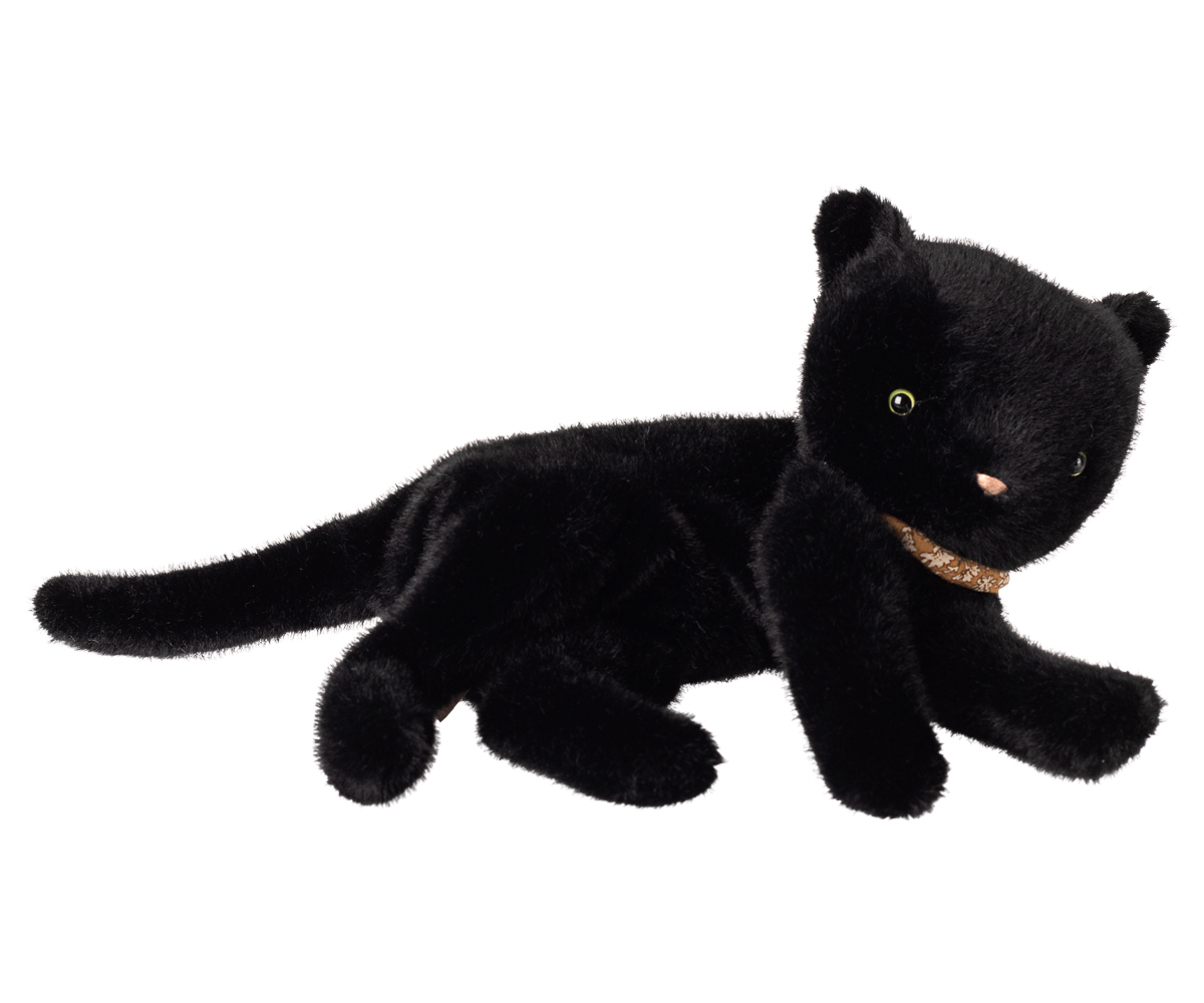 Maileg - Sleeping Kitten Plush Medium - Black