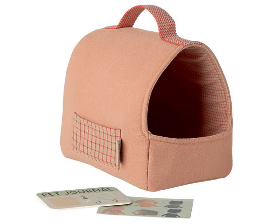 Maileg - Pet Carrier - Coral