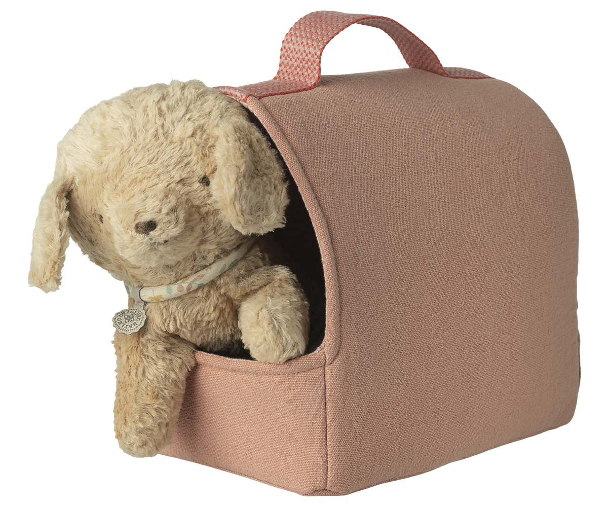 Maileg - Pet Carrier - Coral