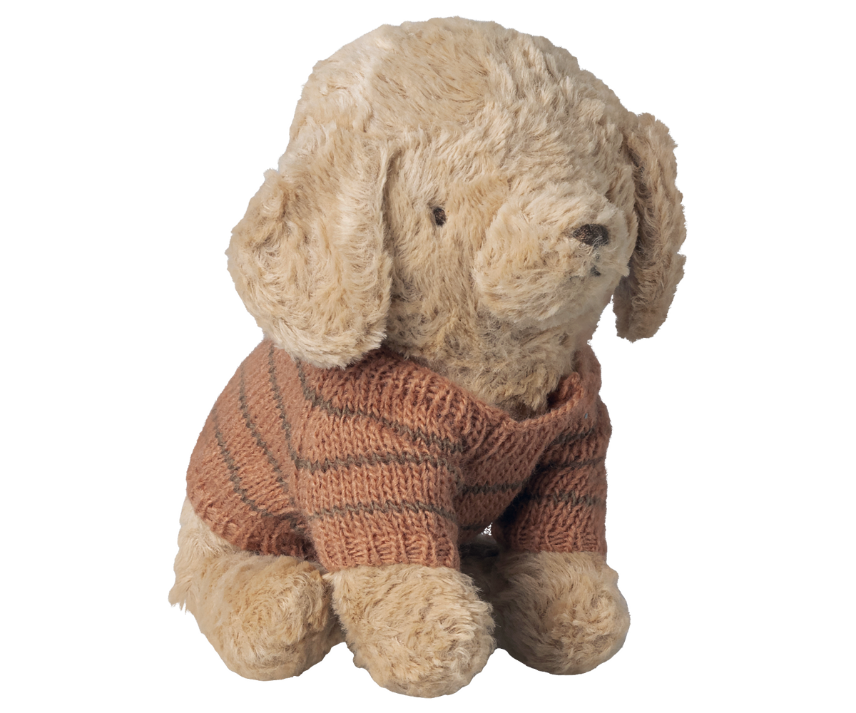 Maileg - Puppy Supply Small Knitted Sweater - Coral