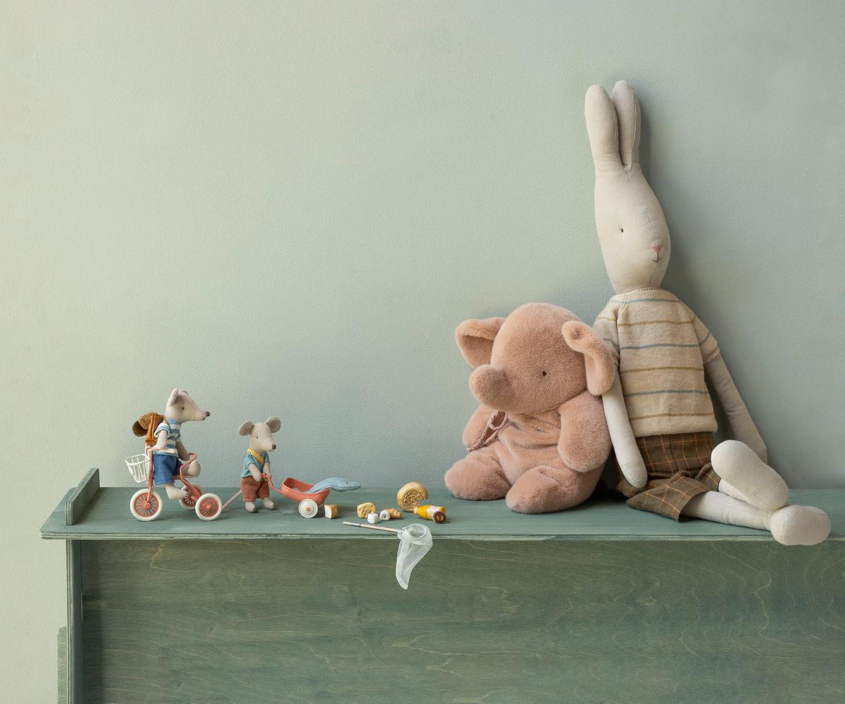 Maileg - Elephant Plush - Medium - Vintage Rose