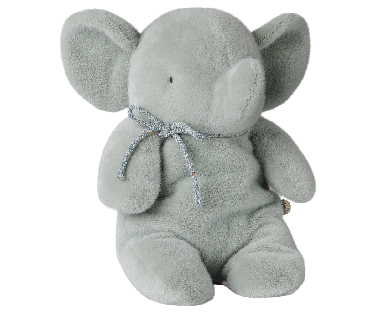 Maileg - Elephant Plush - Medium - Soft Mint