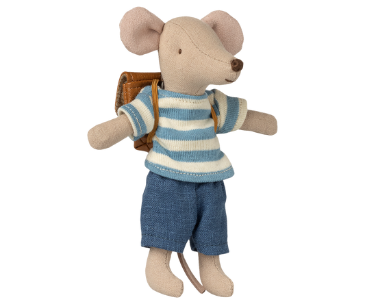 Maileg - Tricycle Mouse, Big brother - Brown