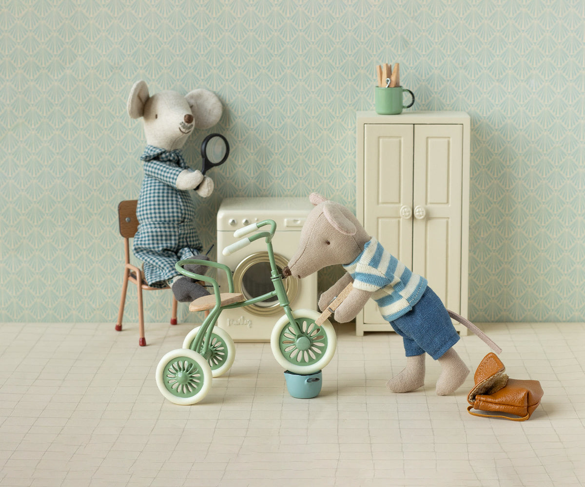 Maileg - Tricycle Mouse, Big brother - Brown