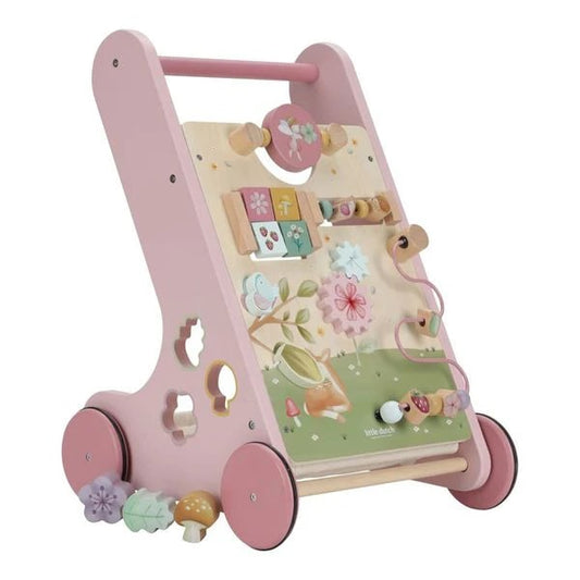 Little Dutch - Multi Activity Baby Walker - Fairy Garden